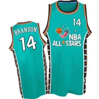 Men's Terrell Brandon Cleveland Cavaliers Light Blue Swingman 1996 All Star Throwback Jersey