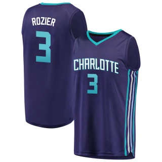 Men's Terry Rozier Charlotte Hornets Purple Fast Break Fanatics Brand Jersey - Statement Edition