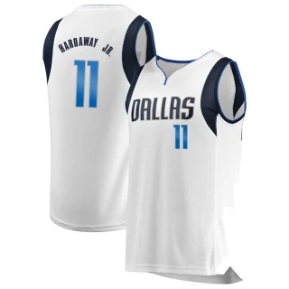 Men's Tim Hardaway Jr. Dallas Mavericks White Fast Break Jersey - Association Edition