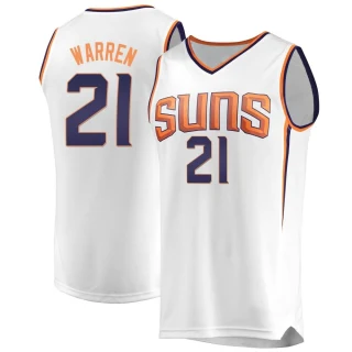 Men's T.J. Warren Phoenix Suns White Fast Break Jersey - Association Edition