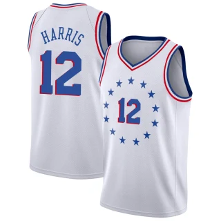 Men's Tobias Harris Philadelphia 76ers White Swingman 2018/19 Jersey - Earned Edition