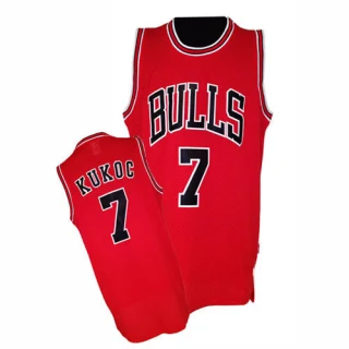 Men's Toni Kukoc Chicago Bulls Red Authentic Throwback Jersey