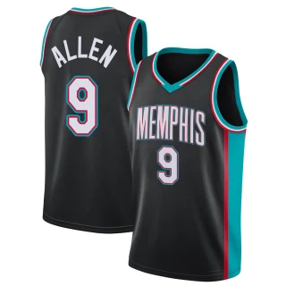 Men's Tony Allen Memphis Grizzlies Black Swingman 2020/21 Hardwood Classics Jersey