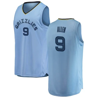 Men's Tony Allen Memphis Grizzlies Light Blue Swingman 2018/19 Jersey - Statement Edition