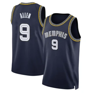 Men's Tony Allen Memphis Grizzlies Navy Swingman 2021/22 City Edition Jersey