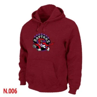Men's Toronto Raptors Red Pullover Hoodie -