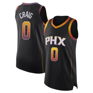Men's Torrey Craig Phoenix Suns Black Authentic Jordan Brand 2022/23 Jersey - Statement Edition