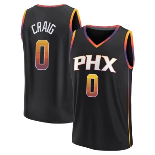 Men's Torrey Craig Phoenix Suns Black Fast Break 2022/23 Jersey - Statement Edition