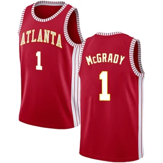 Men's Tracy McGrady Atlanta Hawks Red Swingman Jersey - Statement Edition