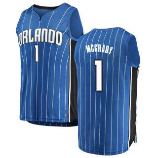 Men's Tracy Mcgrady Orlando Magic Blue Fast Break Jersey - Icon Edition