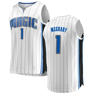 Men's Tracy Mcgrady Orlando Magic White Fast Break Jersey - Association Edition