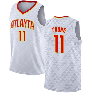 Men's Trae Young Atlanta Hawks White Swingman Jersey - Association Edition