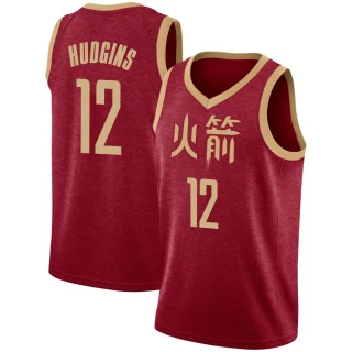 Men's Trevor Hudgins Houston Rockets Red Swingman 2018/19 Jersey - City Edition