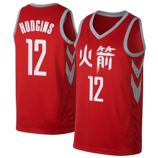 Men's Trevor Hudgins Houston Rockets Red Swingman Jersey - City Edition