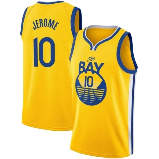 Men's Ty Jerome Golden State Warriors Gold Swingman Yellow 2019/20 Jersey - Statement Edition