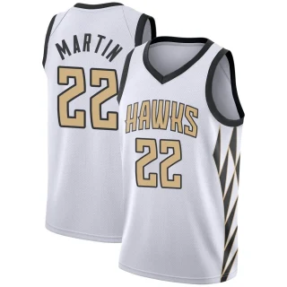 Men's Tyrese Martin Atlanta Hawks White Swingman 2018/19 Jersey - City Edition