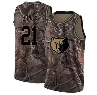 Men's Tyus Jones Memphis Grizzlies Camo Swingman Realtree Collection Jersey