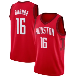 Men's Usman Garuba Houston Rockets Red Swingman 2018/19 Jersey - Earned Edition