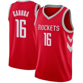Men's Usman Garuba Houston Rockets Red Swingman Jersey - Icon Edition
