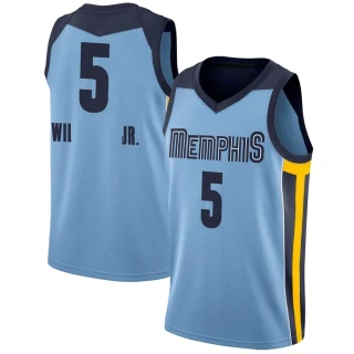 Men's Vince Williams Jr. Memphis Grizzlies Light Blue Swingman Jersey - Statement Edition
