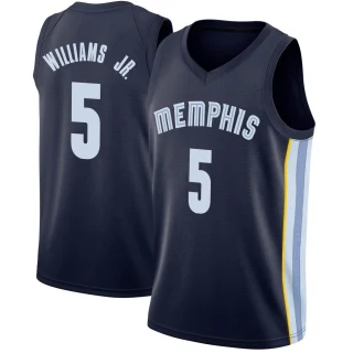 Men's Vince Williams Jr. Memphis Grizzlies Navy Swingman Jersey - Icon Edition