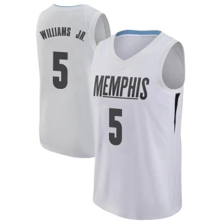 Men's Vince Williams Jr. Memphis Grizzlies White Swingman Jersey - City Edition
