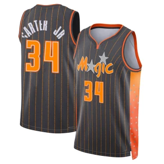 Men's Wendell Carter Jr. Orlando Magic Anthracite Swingman 2021/22 City Edition Jersey