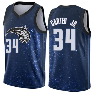 Men's Wendell Carter Jr. Orlando Magic Blue Swingman Jersey - City Edition