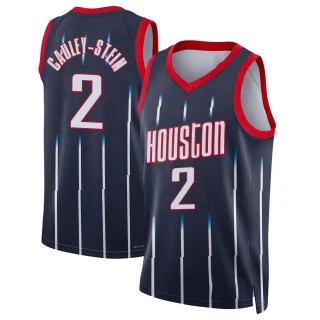 Men's Willie Cauley-Stein Houston Rockets Navy Swingman 2021/22 City Edition Jersey
