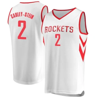 Men's Willie Cauley-Stein Houston Rockets White Fast Break Jersey - Association Edition