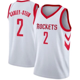 Men's Willie Cauley-Stein Houston Rockets White Swingman Jersey - Association Edition