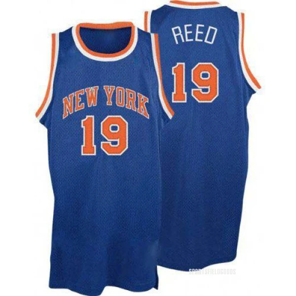 Men's Willis Reed New York Knicks Royal Blue Swingman Throwback Jersey
