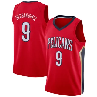 Men's Willy Hernangomez New Orleans Pelicans Red Swingman Jersey - Statement Edition