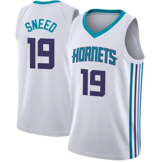 Men's Xavier Sneed Charlotte Hornets White Swingman Jordan Brand Jersey - Association Edition