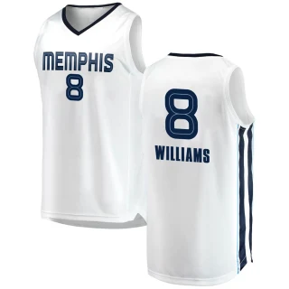 Men's Ziaire Williams Memphis Grizzlies White Swingman 2018/19 Jersey - Association Edition