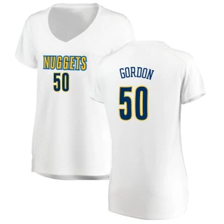 Women's Aaron Gordon Denver Nuggets White Fast Break Jersey - Association Edition