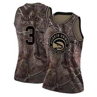 Women's Aaron Holiday Atlanta Hawks Camo Swingman Realtree Collection Jersey