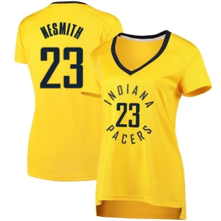 Women's Aaron Nesmith Indiana Pacers Gold Fast Break Jersey - Statement Edition