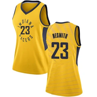 Women's Aaron Nesmith Indiana Pacers Gold Swingman Jersey - Statement Edition