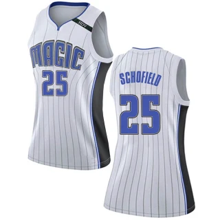 Women's Admiral Schofield Orlando Magic White Swingman Jersey - Association Edition