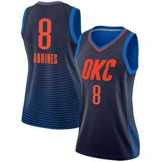 Women's Alex Abrines Oklahoma City Thunder Navy Swingman Jersey - Statement Edition