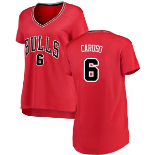 Women's Alex Caruso Chicago Bulls Red Swingman Jersey - Icon Edition