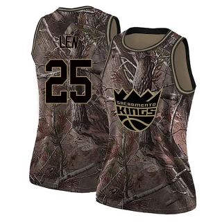 Women's Alex Len Sacramento Kings Camo Swingman Realtree Collection Jersey
