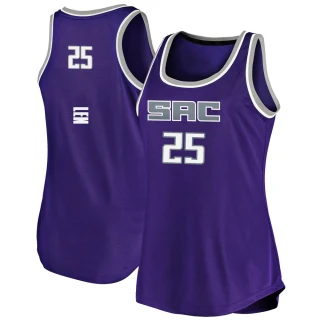 Women's Alex Len Sacramento Kings Purple Fast Break Tank Jersey - Icon Edition