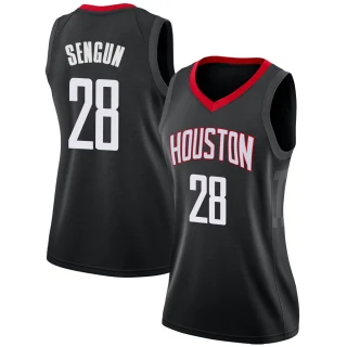 Women's Alperen Sengun Houston Rockets Black Swingman Jersey - Statement Edition