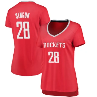 Women's Alperen Sengun Houston Rockets Red Fast Break Jersey - Icon Edition