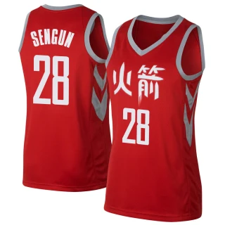 Women's Alperen Sengun Houston Rockets Red Swingman Jersey - City Edition