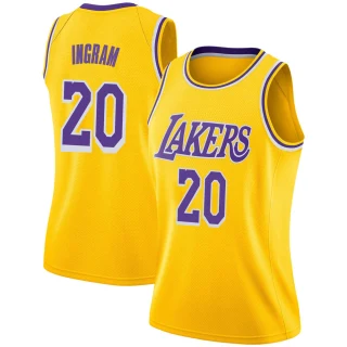 Women's Andre Ingram Los Angeles Lakers Gold Swingman 2018/19 Jersey - Icon Edition