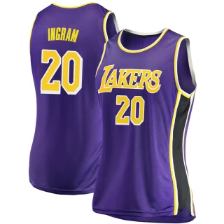 Women's Andre Ingram Los Angeles Lakers Purple Swingman 2018/19 Jersey - Statement Edition