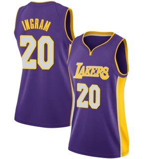 Women's Andre Ingram Los Angeles Lakers Purple Swingman Jersey - Statement Edition